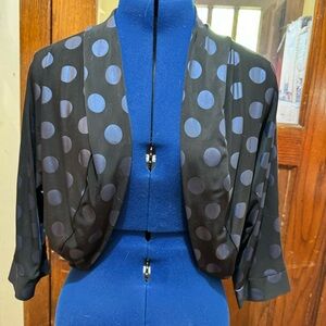 Polka dot shrug, S